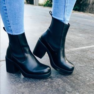 Black booties